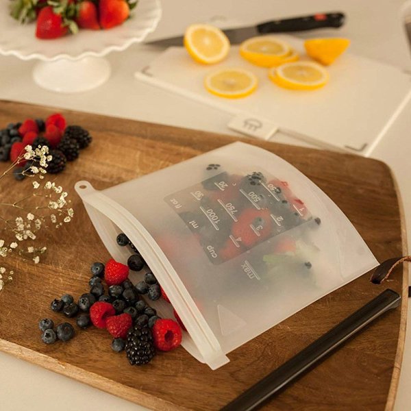 Reusable Seal Silicone Bag