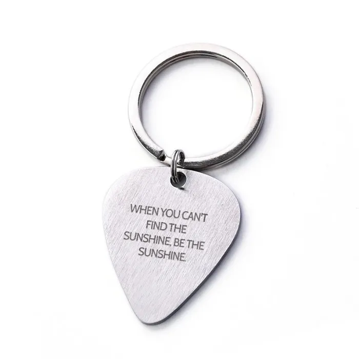 When You Can't Find The Sunshine Be The Sunshine Keychain