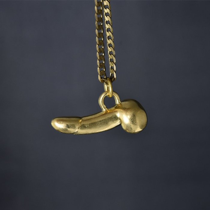 Hand Made Brass Cock Necklace Best Gift Ideas for Men