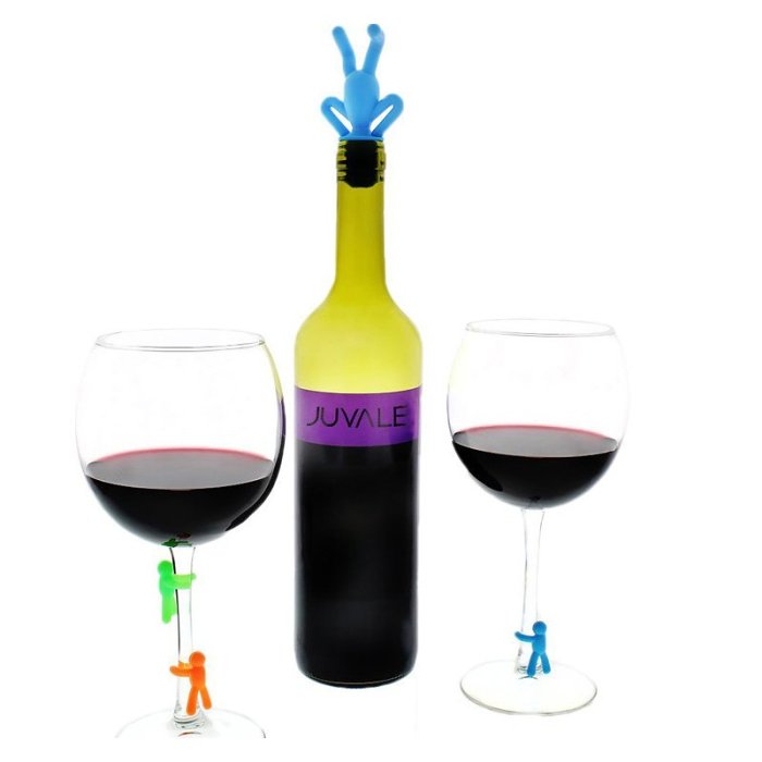 Little-People-Wine-Stopper-&-Drink-Markers-Set-for-Party-for-Wedding-Customizable