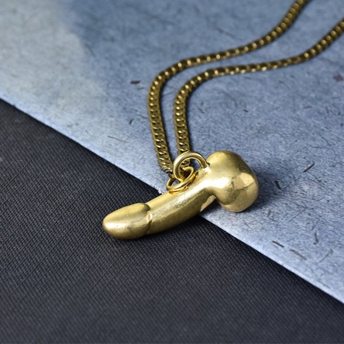 Hand Made Brass Cock Necklace Best Gift Ideas for Men