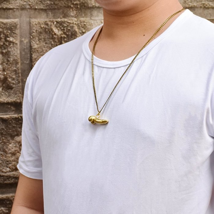 Hand Made Brass Cock Necklace Best Gift Ideas for Men