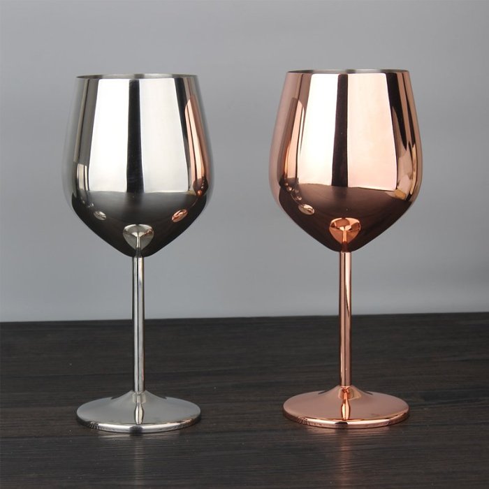 Stainless Steel Wine Glass Goblet Unbreakable Glasses Best Gift Idea