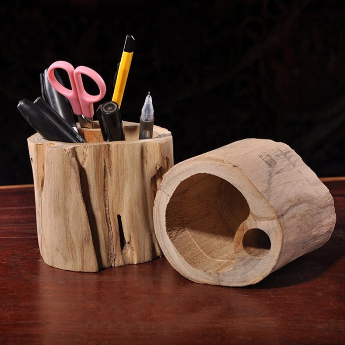 Tree Stool Pen Container