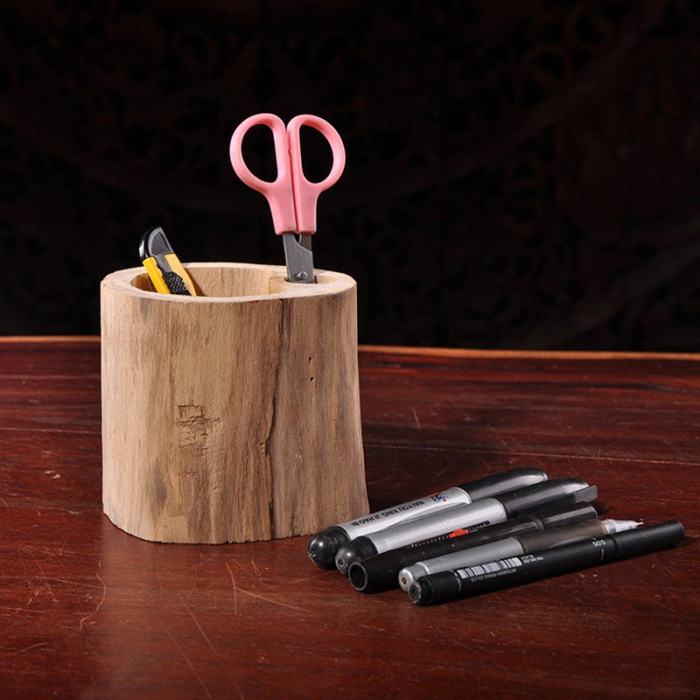 Tree Stool Pen Container