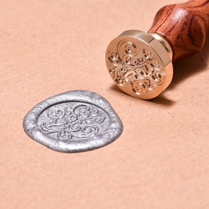 Floral Love Wax Seal Stamp Set Custom Wax Envelope Seal