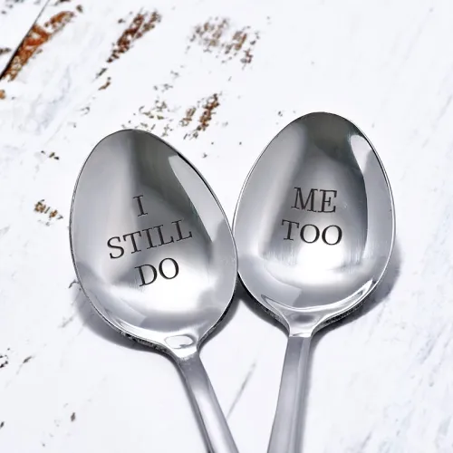 I Still Do Me Too Couple Spoons