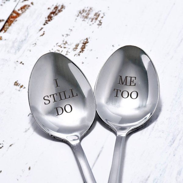 I Still Do Me Too Couple Spoons