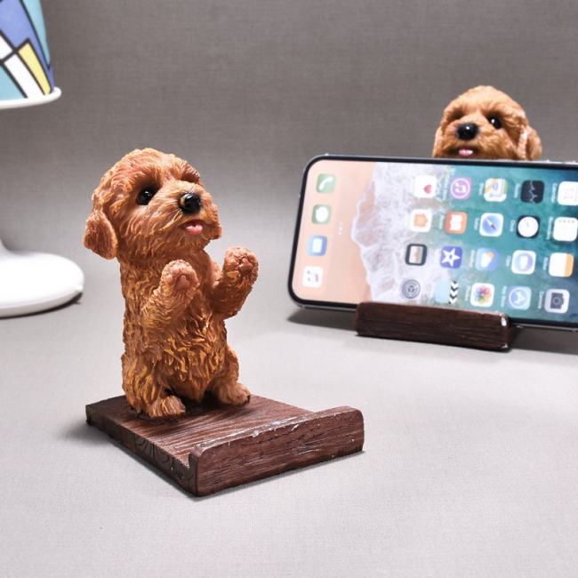 Poodle Phone Stand