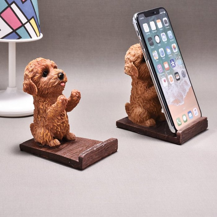 Poodle Phone Stand