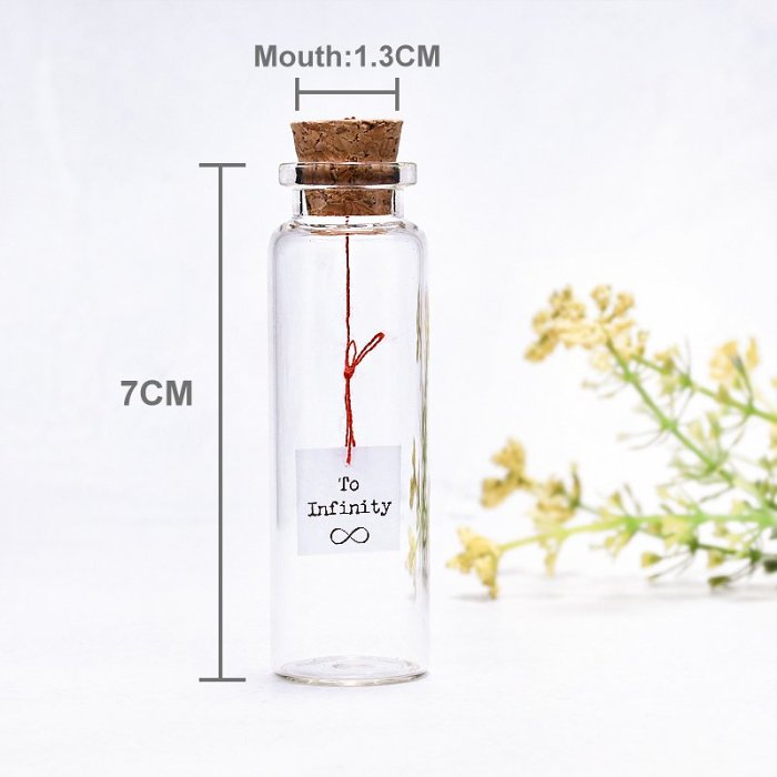 To Infinity Tiny Message Bottle