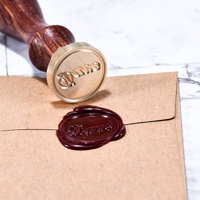 Customized Name Wax Seal Stamp Make My Own Wax Seal Stamp Name Dave