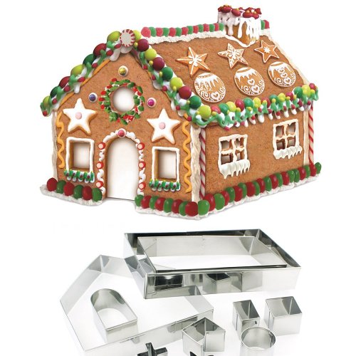 3D House Cookie Cutter Set