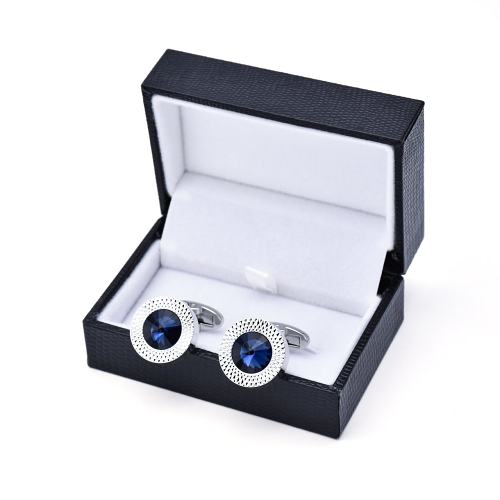 Blue Sapphire Cufflinks 2020 Best Wedding Jewelry Custom Cufflinks Gift for Men Him Father