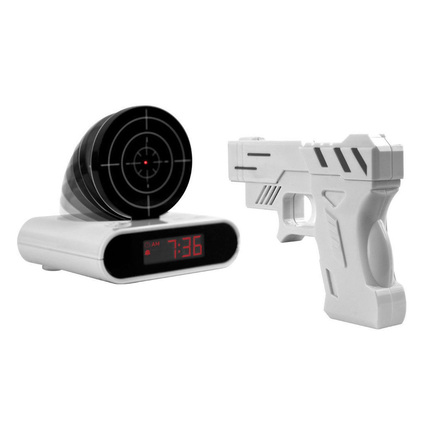 The Gun Alarm Clock