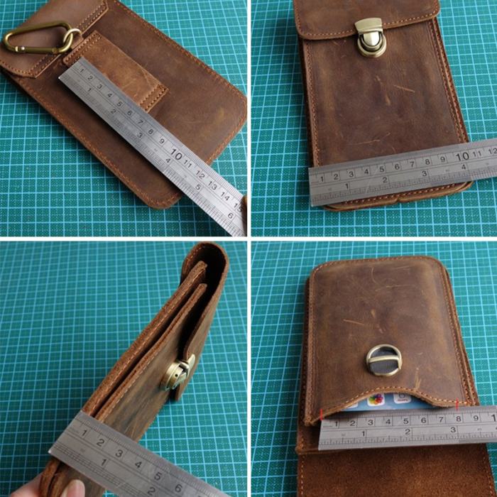 Genuine Leather Cow Boy Style Wallet