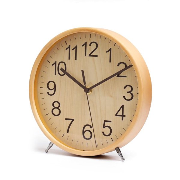 Minimalist style Wood Clock Personalized Clock Gift for Him Men Women Free Shipping