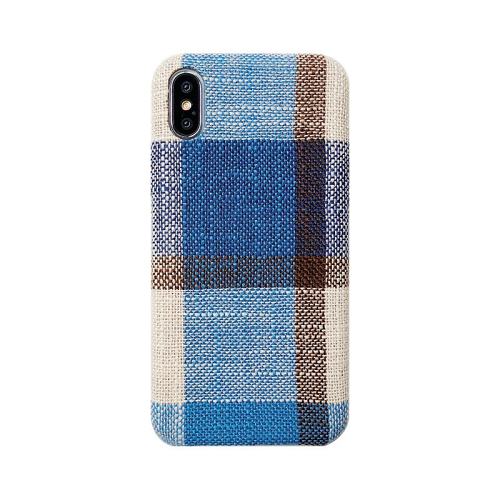 Blue Scottish Tartan iPhone Case