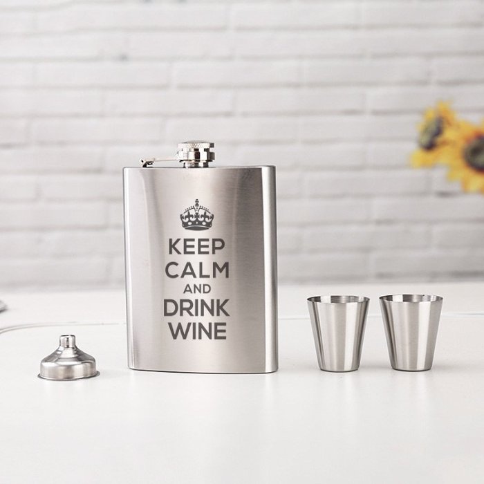 Anchor Wine Flask
