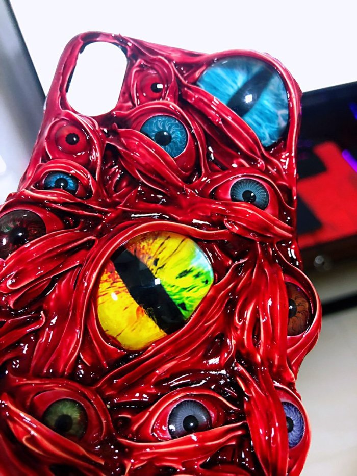 Monster's Eyes iPhone Case Evil's Eyes Smartphone Samsung Cases Gift for Him