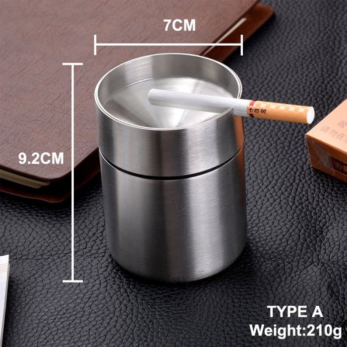 Stainless Steel Universal Ashtray For Car