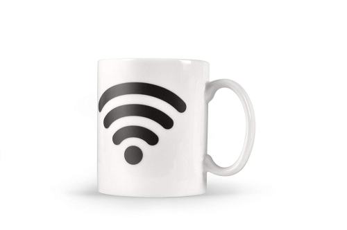 Hot Spot Color Changing Mug WiFi Signal Mug Ceramic Cup Temperature Control Cup Personalized Mug