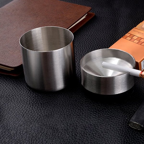 Stainless Steel Universal Ashtray For Car