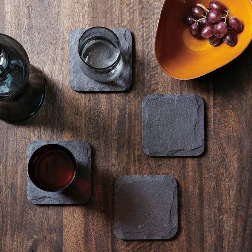 Personalized Slate Coaster Set