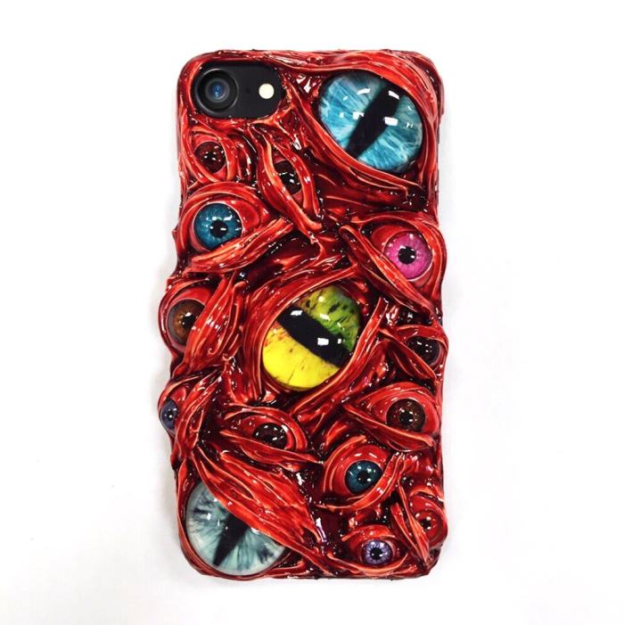 Monster's Eyes iPhone Case Evil's Eyes Smartphone Samsung Cases Gift for Him