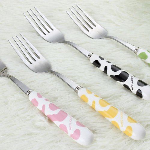 Milch Cow Spoon and Fork Set