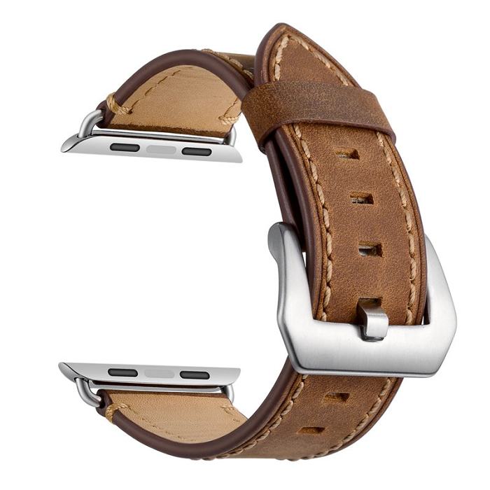 Ultra-Strong Leather Apple Watch Band