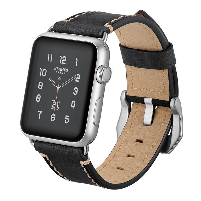Ultra-Strong Leather Apple Watch Band