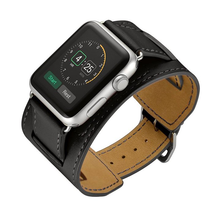 Sports Design Leather Apple Watch Band