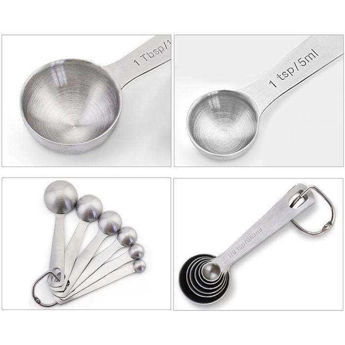 6 Pcs Measuring Spoon Set