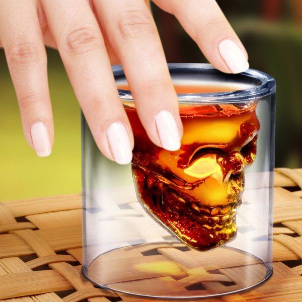 Hopside Down Beer Glass