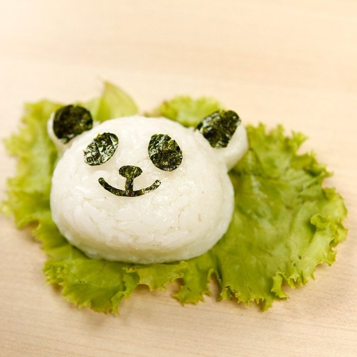 Panda Seaweed Nori Punch & Rice Mold Kit