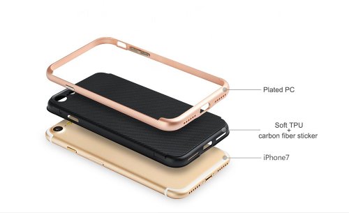 Clearance Double Layer iPhone Carbon Fiber Case