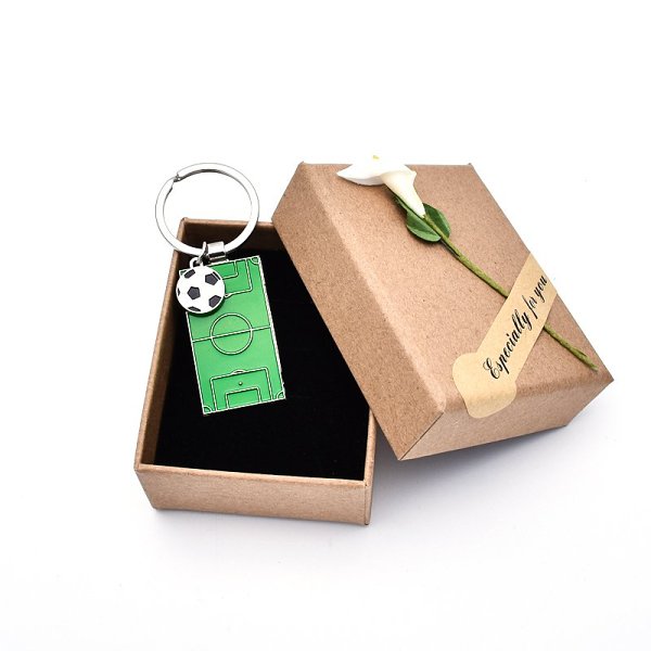 Football Field Keychain