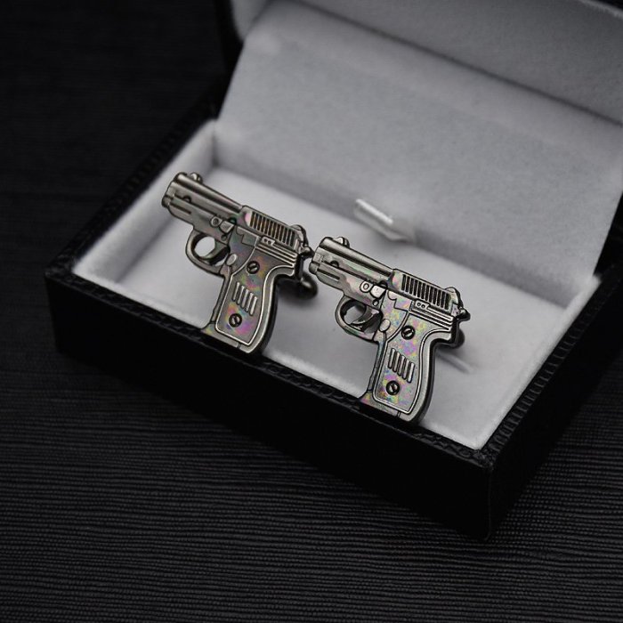 Pistol Cufflinks