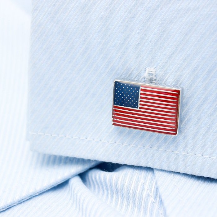 The United States Flag Cufflinks