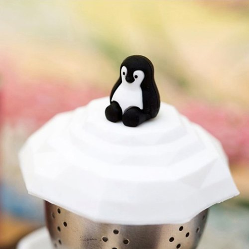 Penguin Tea Infuser Gift for Grandfather Te Maker 企鵝泡茶器 펭귄티메이커 ペンギンティーメーカーTetera de pingüino