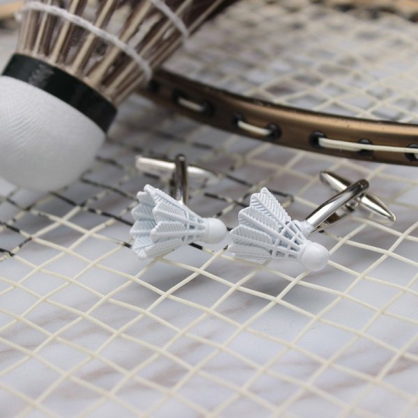 Shuttlecock Cufflinks