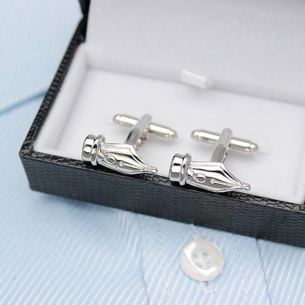 Pen Nib Cufflinks