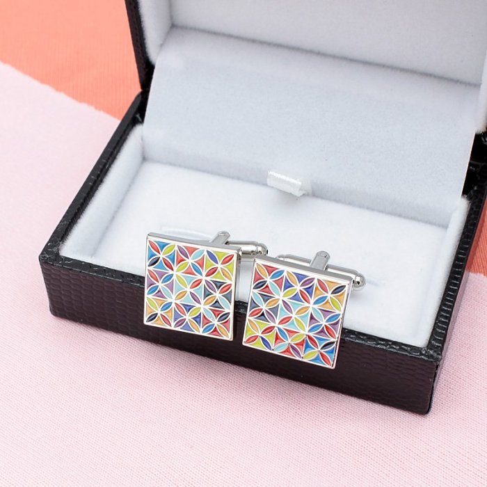 Enamel Art Cufflinks