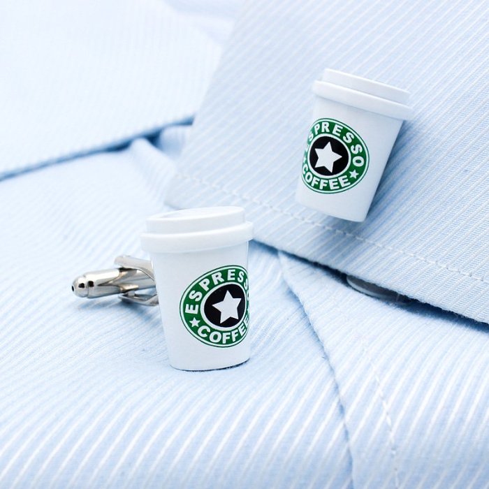 Coffee Cup Cufflinks