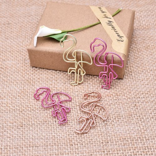 Flamingo Paper Clips