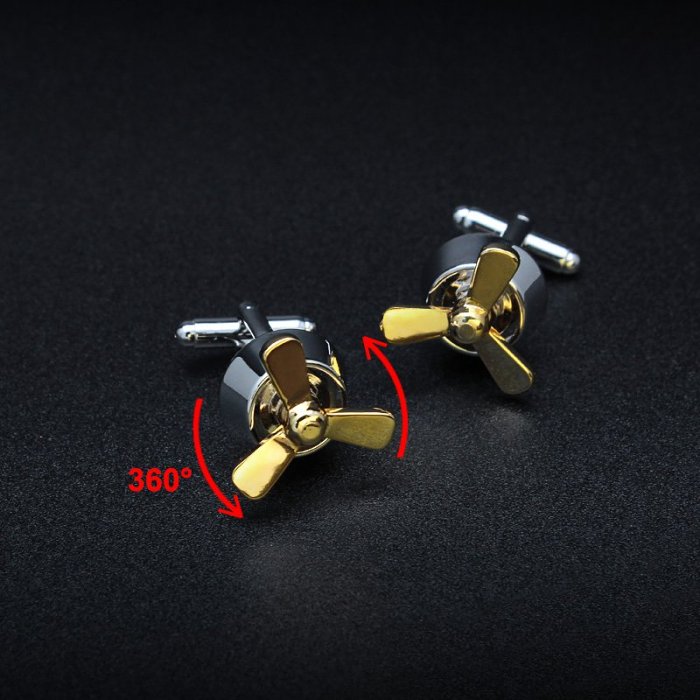 Propeller Cufflinks