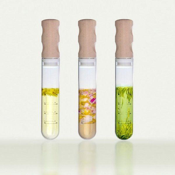 Test Tube Tea Infuser Glass Tube FDA Approved Personalized Gifts for Men Father Grandfather