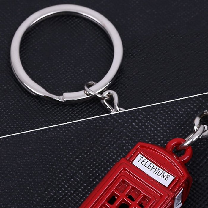 Telephone Booth Keychain