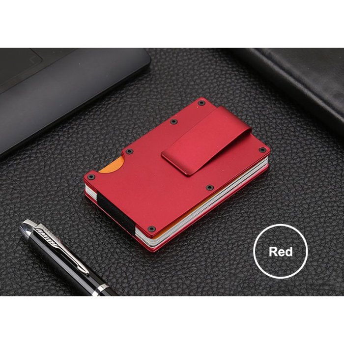 Aluminum RFID Blocking Card Holder